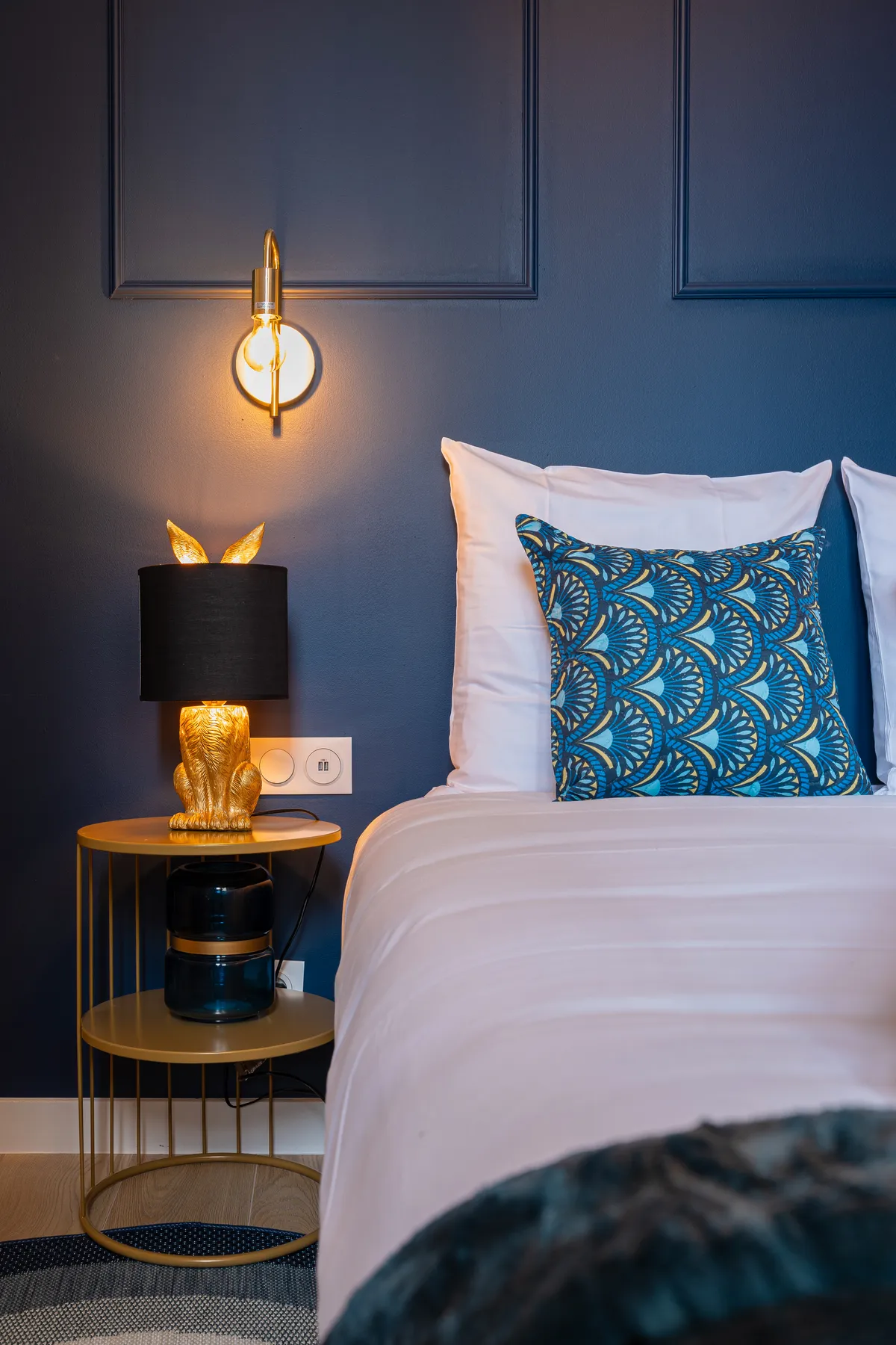 Appartement Airbnb Chanzy au Mans après décoration par LD Interior Design - vue 1