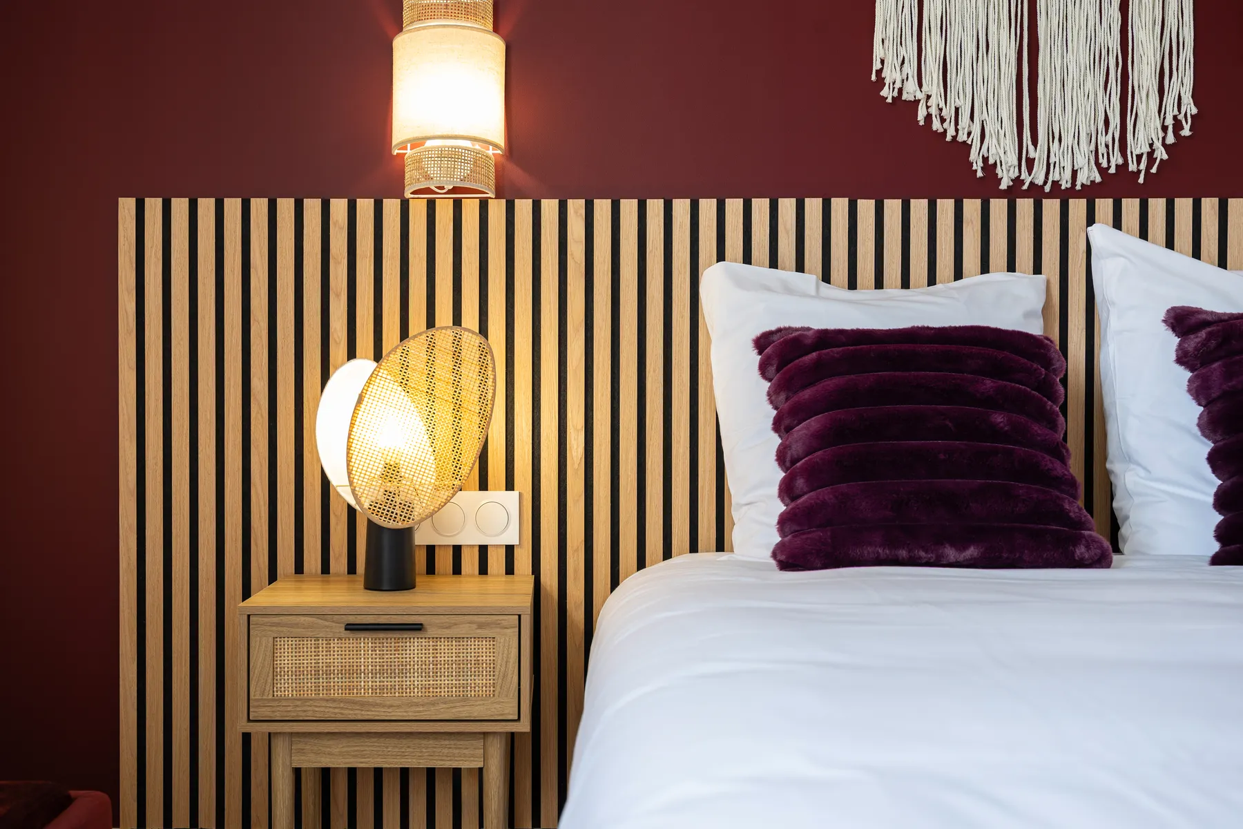 Intérieur d'un Airbnb au Mans décoré pour maximiser la rentabilité locative