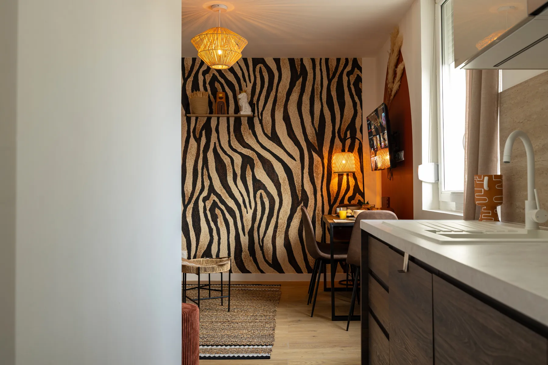 Appartement Airbnb Chanzy au Mans après décoration par LD Interior Design - vue 6