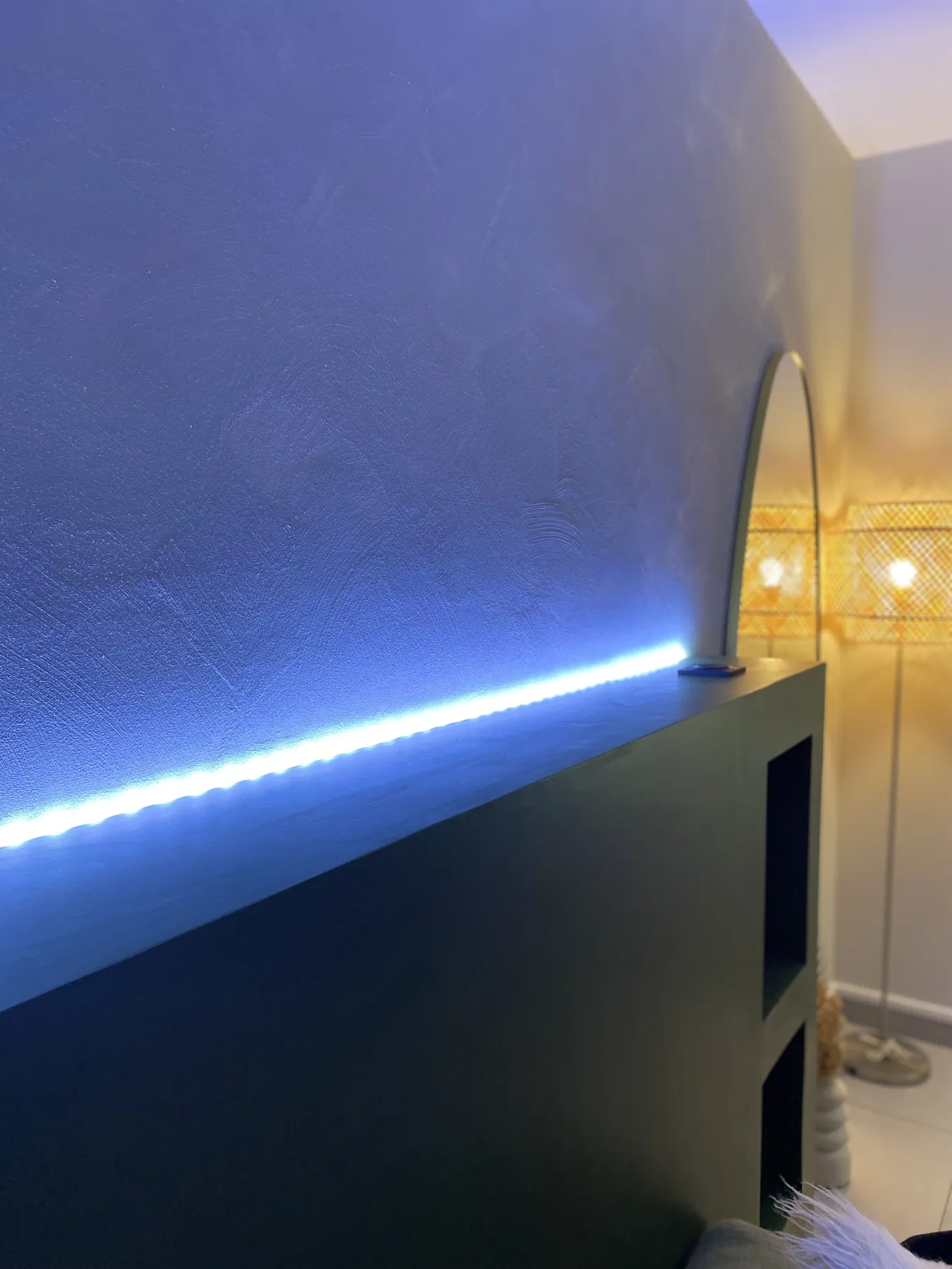 Chambre parentale rénovée à Changé par LD Interior Design - vue 1