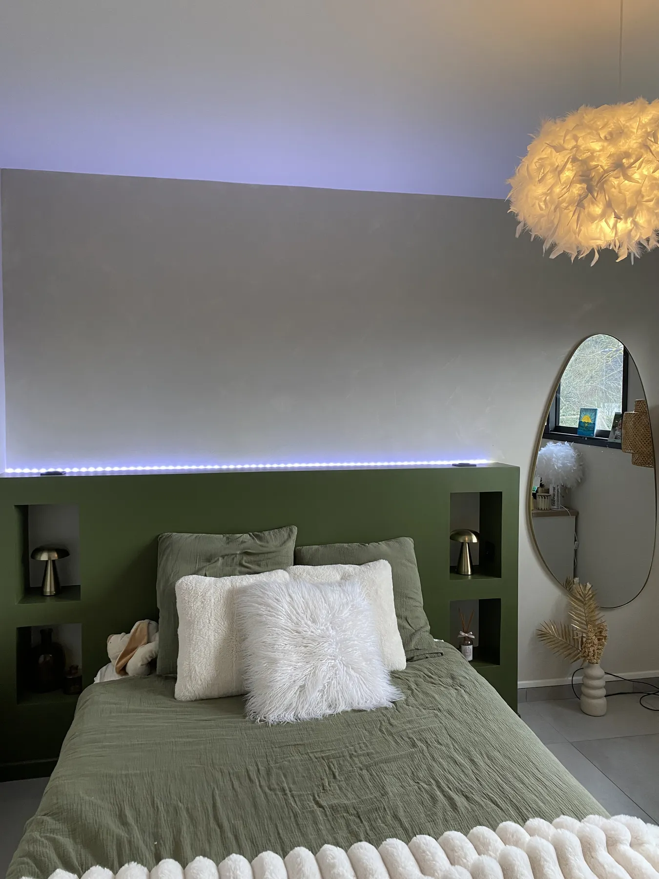 Chambre rénovée pour des particuliers à Changé