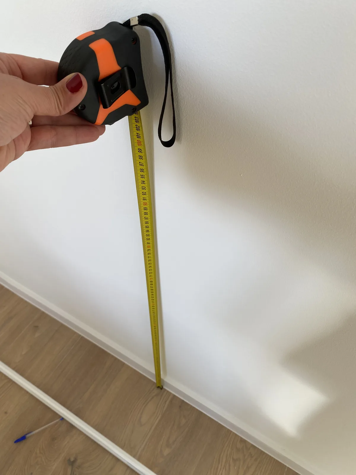 Relevé de mesures sur site avant un projet de décoration au Mans